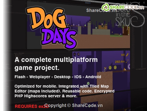 unity,asset,complete project,android,game ios,Dog Days